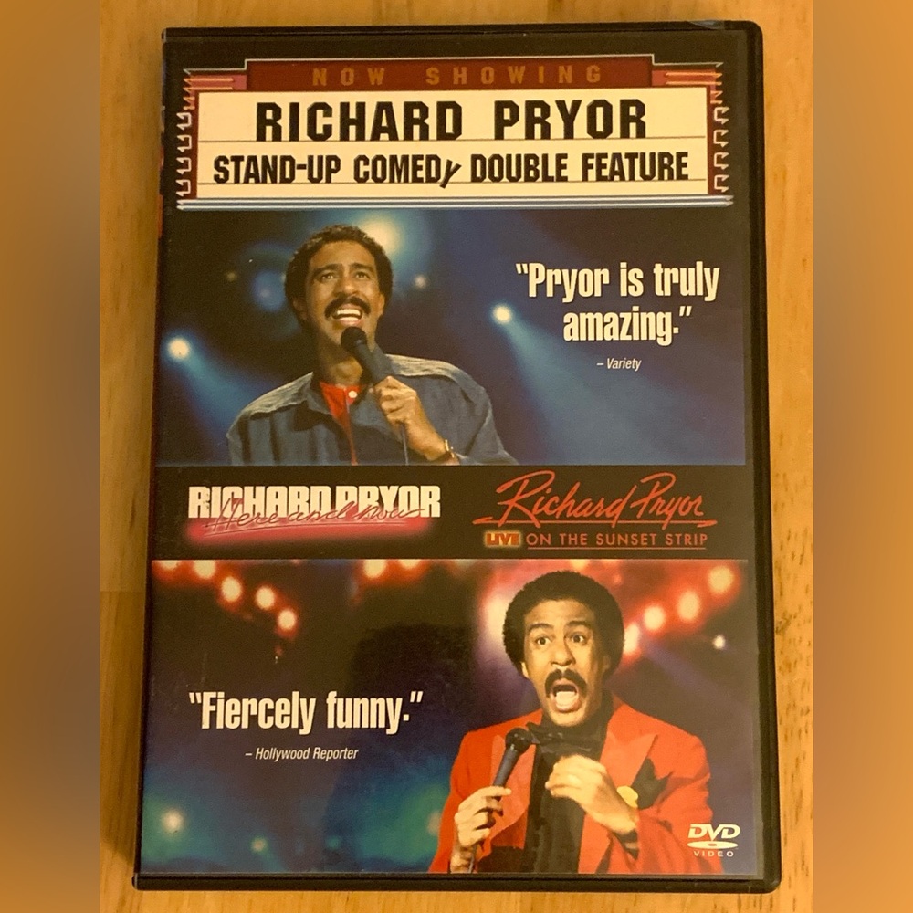 🔥BOGO // Richard Pryor Stand-Up Comedy Double Feature DVD set